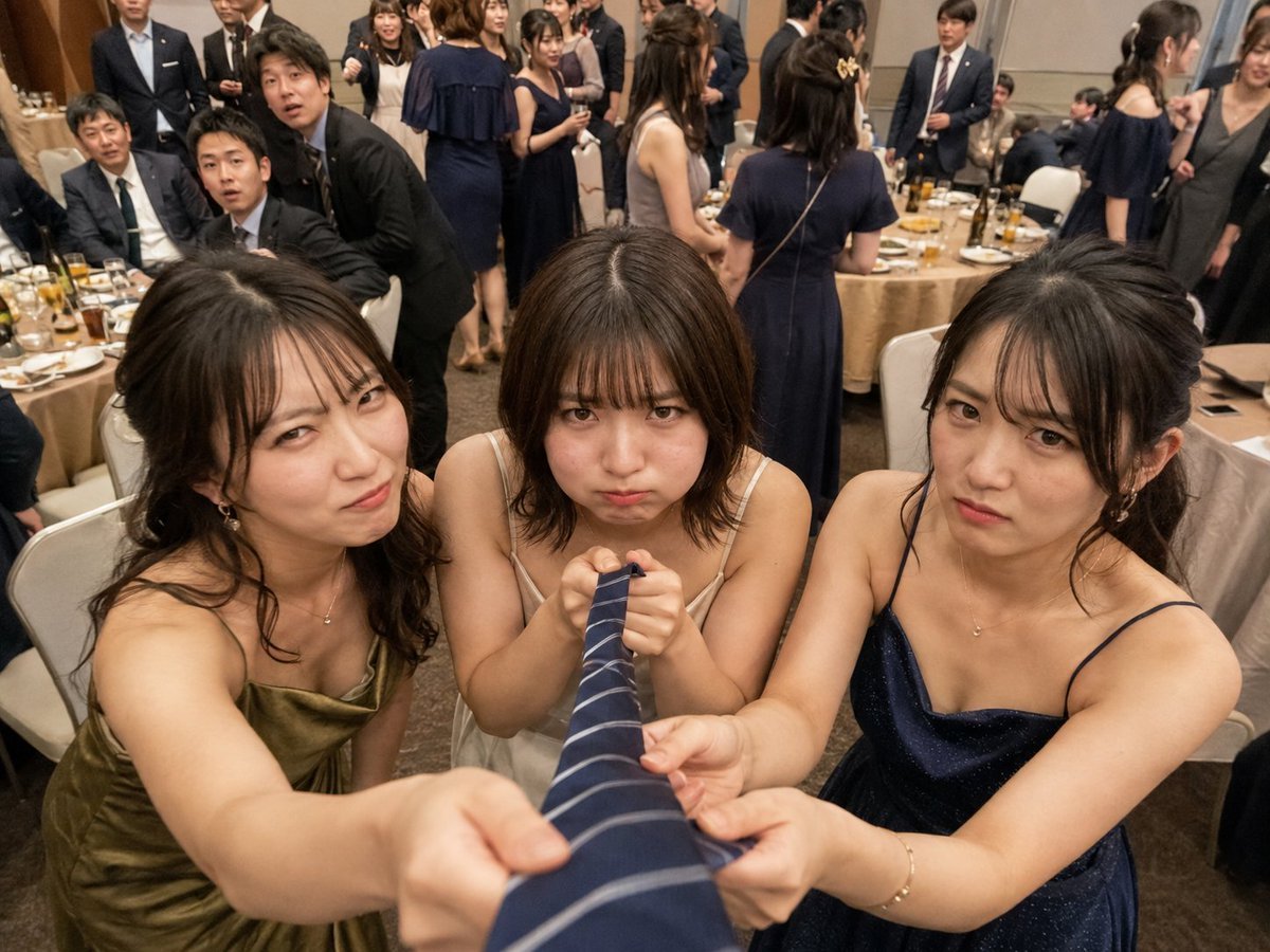 最高の同窓会 — visual result shared by @tonomisugi