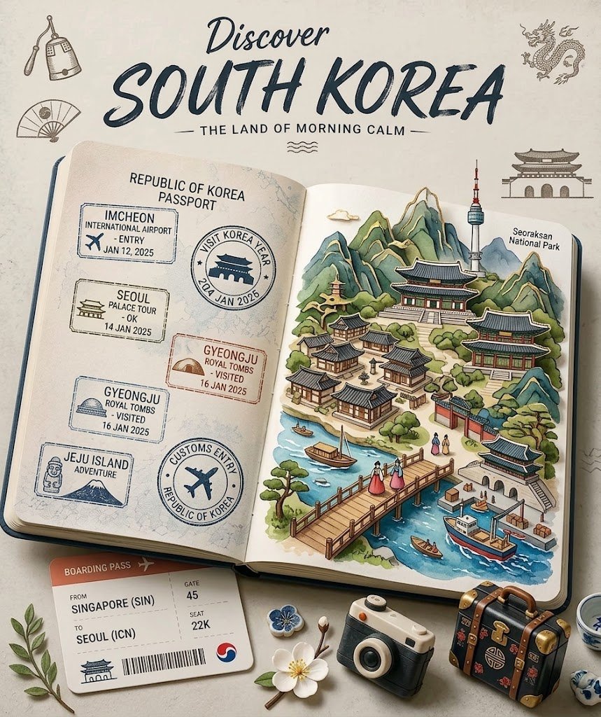 A little daydream in South Korea 🇰🇷 — visual result shared by @noorwithwifi