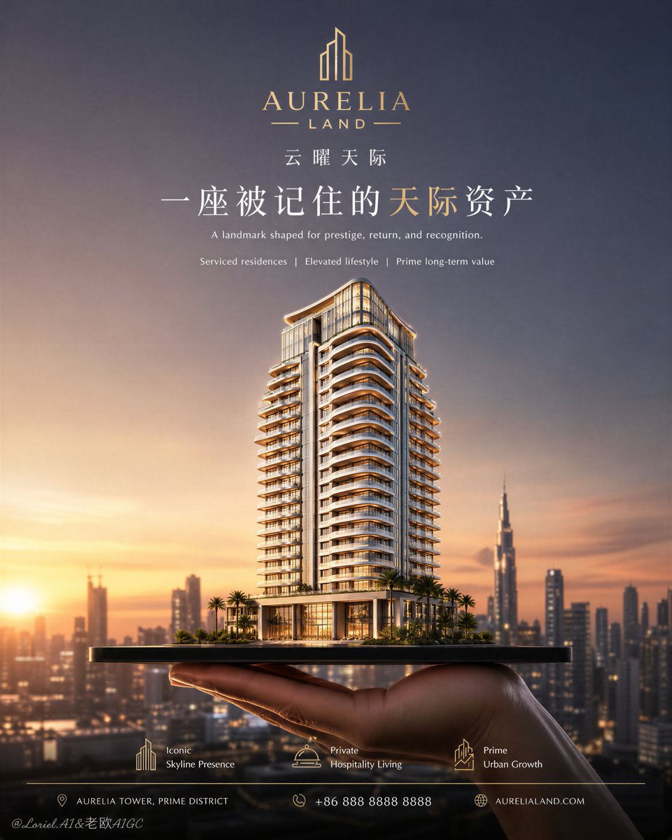 The tower is not just the product here. — visual result shared by @ou_zhen599