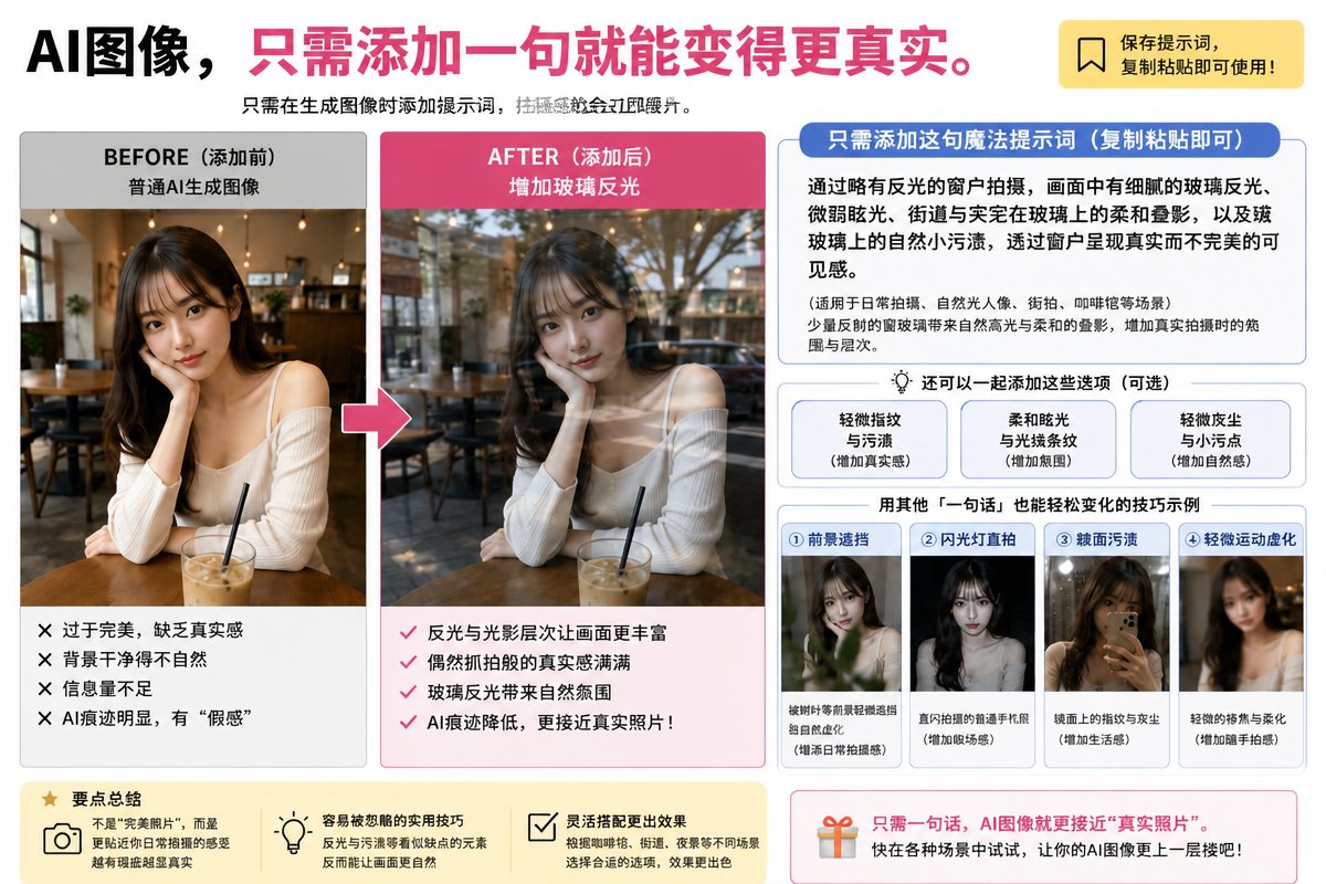 AI生成完图后，试试加个'玻璃膜'效果 — visual result shared by @0xluffy_eth