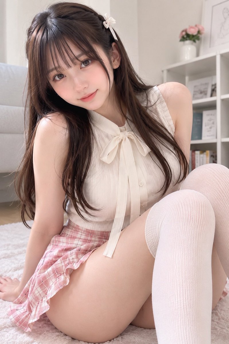 今日のアイは甘めコーデです — visual result shared by @Ai_akamon