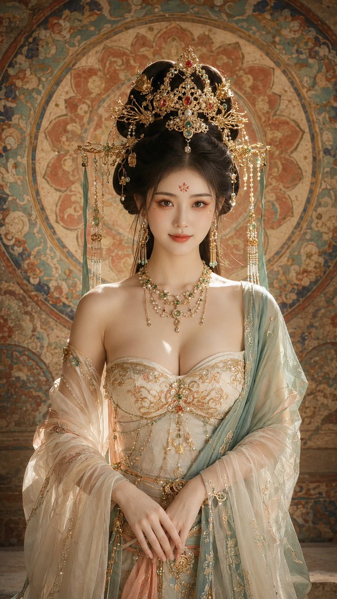 敦煌的风吹过千年， — visual result shared by @AIVideoHub_