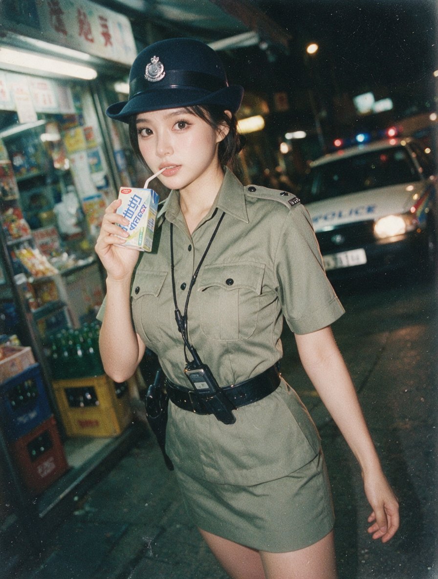 🚨"阿Madam，唔係呀嘛，畀次機會啦~~" 😳👮‍♀️ — visual result shared by @bennysproject