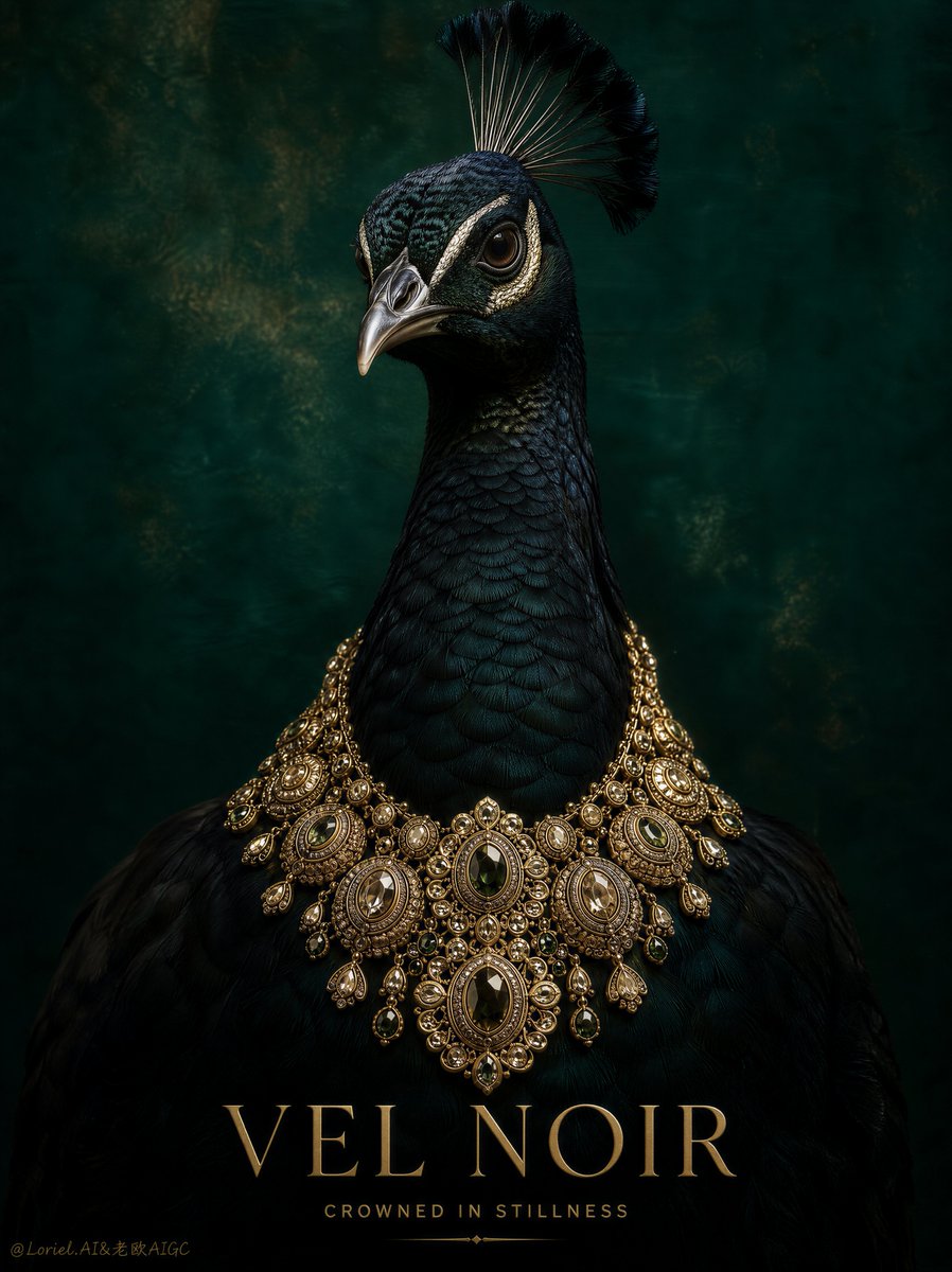 The necklace becomes luxury when the neck turn — visual result shared by @ou_zhen599