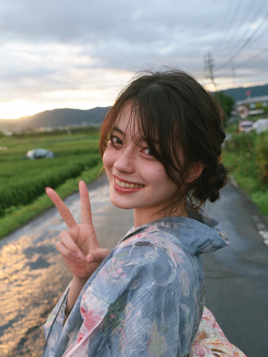 夕立の後、君と夏祭り — visual result shared by @tonomisugi