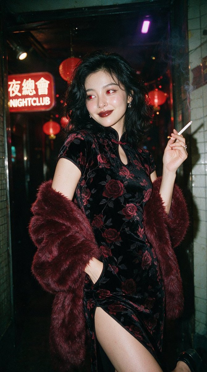 Meet me at the last red lantern.🏮❤️ — visual result shared by @bennysproject
