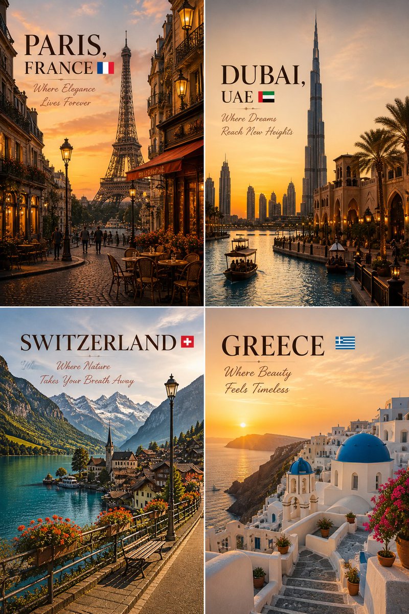 Turn any favorite photo into a stunning travel — visual result shared by @Alina_with_Ai