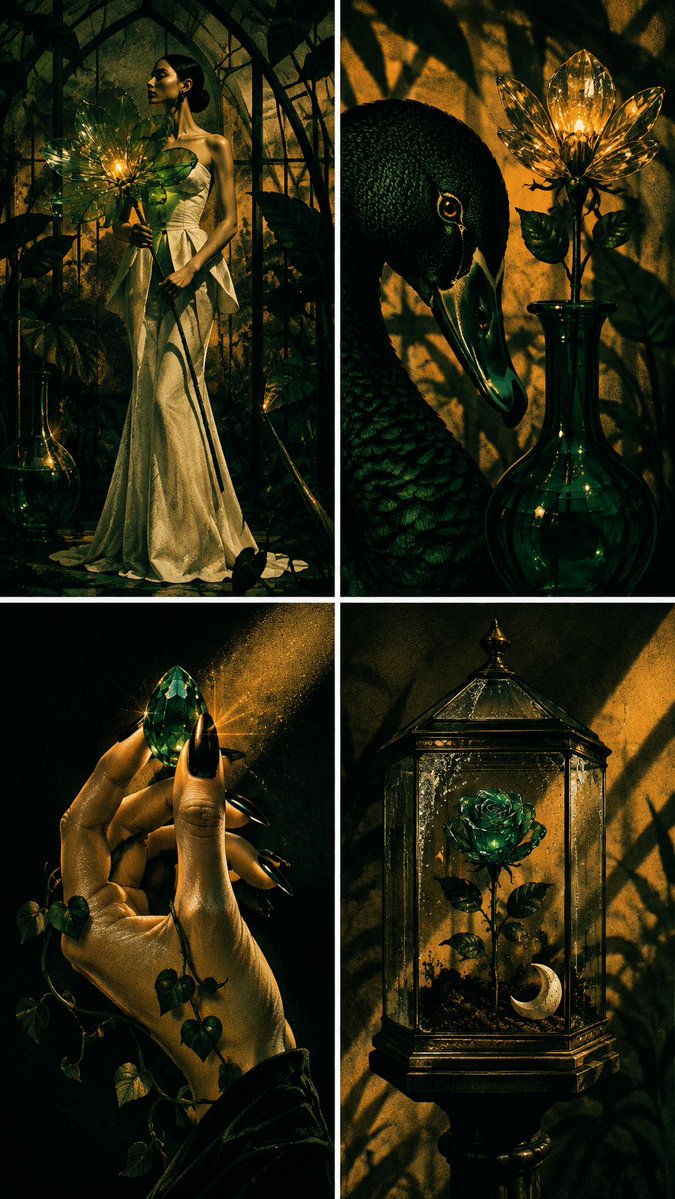 Some gardens are not meant to be entered — visual result shared by @afrinxai