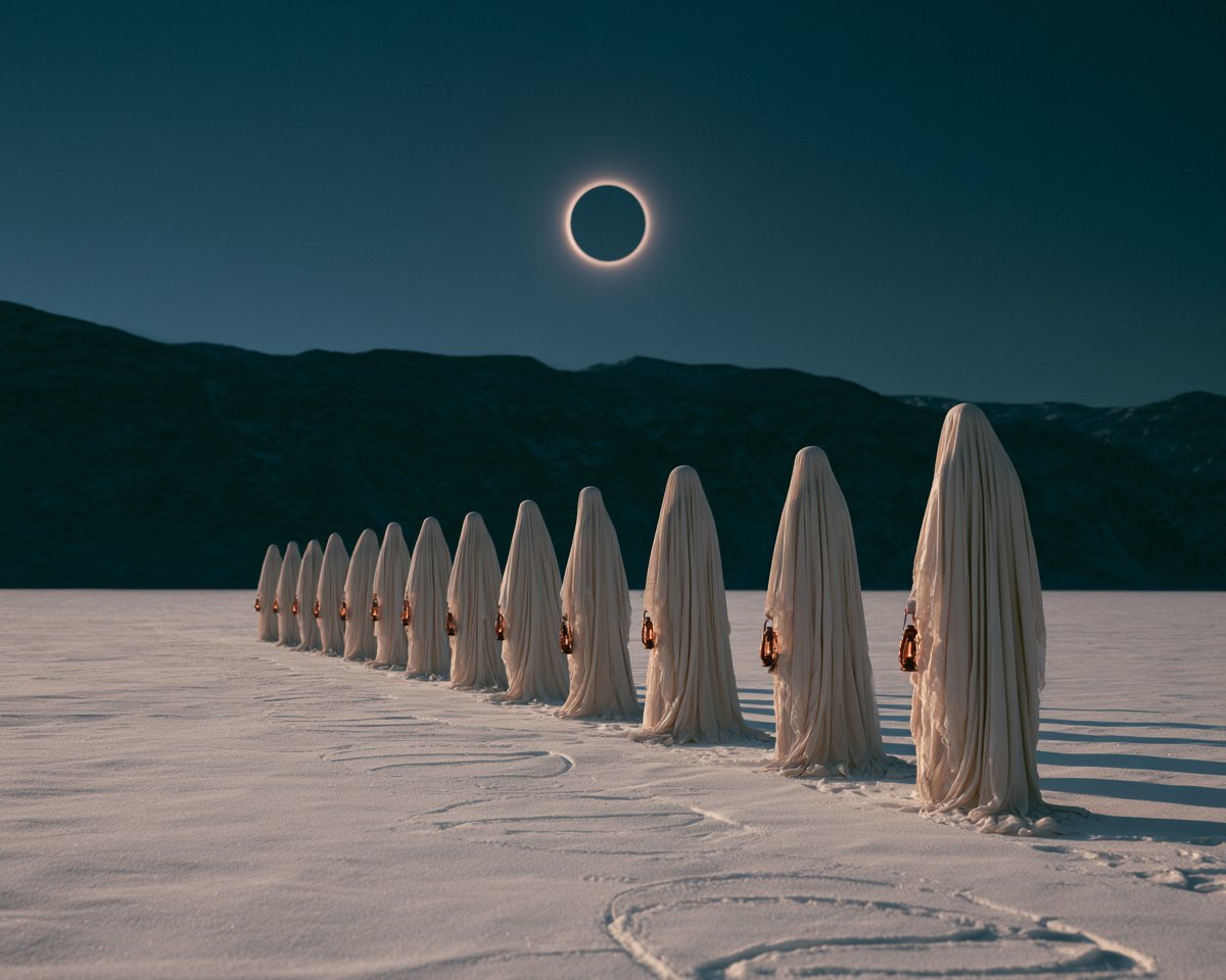 Invent a ceremony no history book remembers. — visual result shared by @tisch_eins