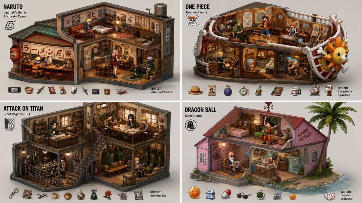an isometric cutaway miniature prompt for famo — visual result shared by @Gdgtify