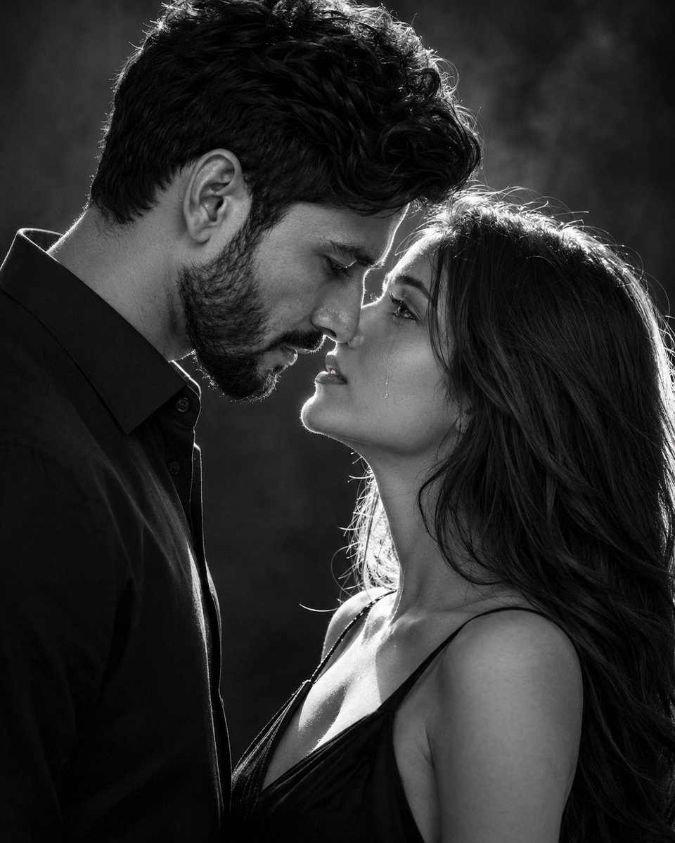 Cinematic Tearful Near-Kiss @ChatGPT — visual result shared by @imGopalTiwari