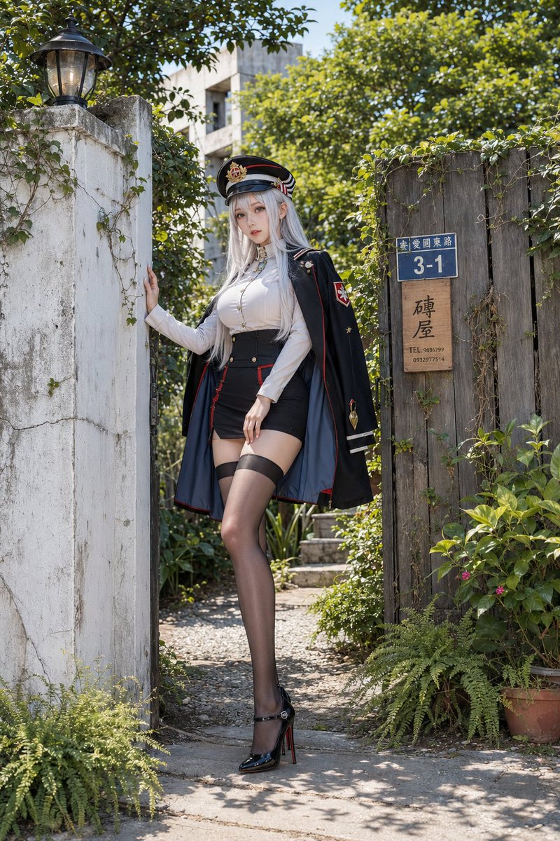 Cosplay in front of the General's Former Resid — visual result shared by @AIjee_tpe