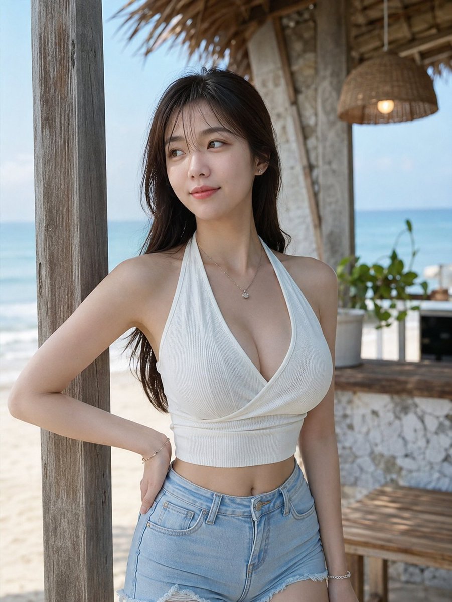 That wink under the pier at dusk — is she reac — visual result shared by @Kunda623270