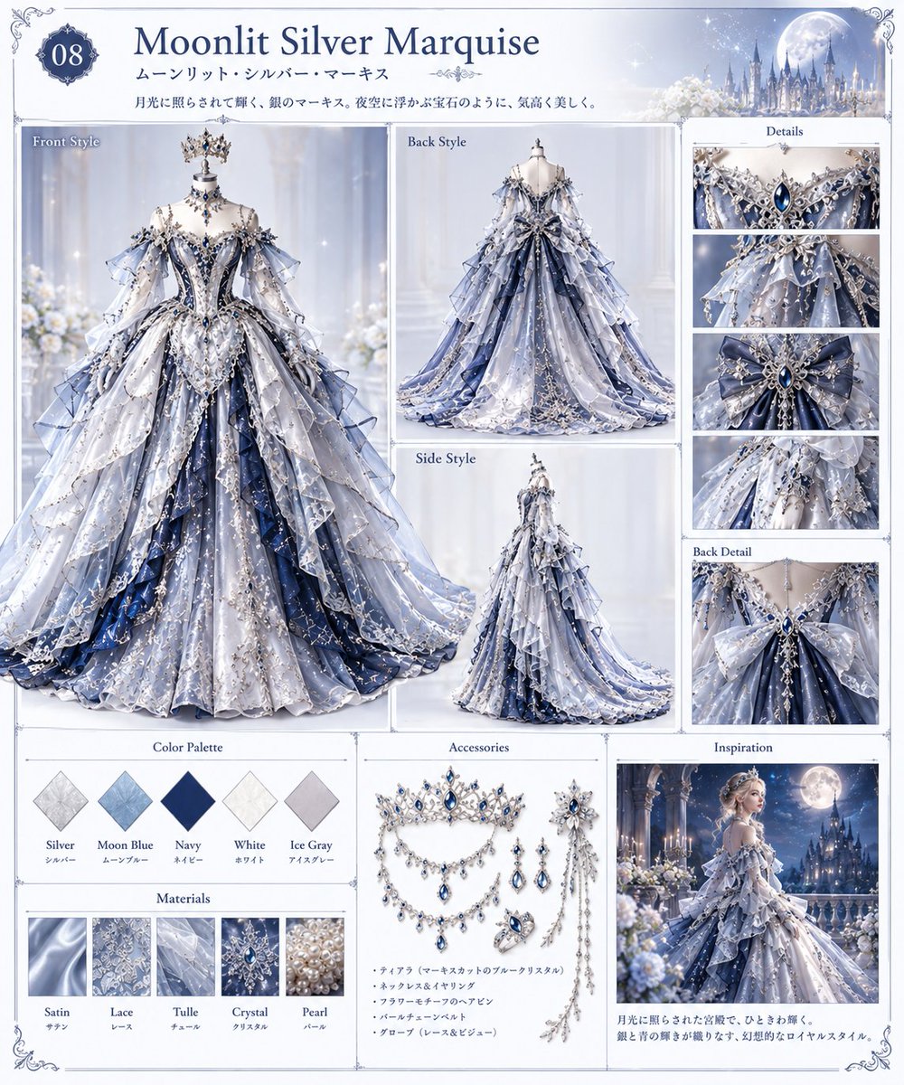 👗AI衣装デザイン図鑑👗 — visual result shared by @tarotaro_mgm