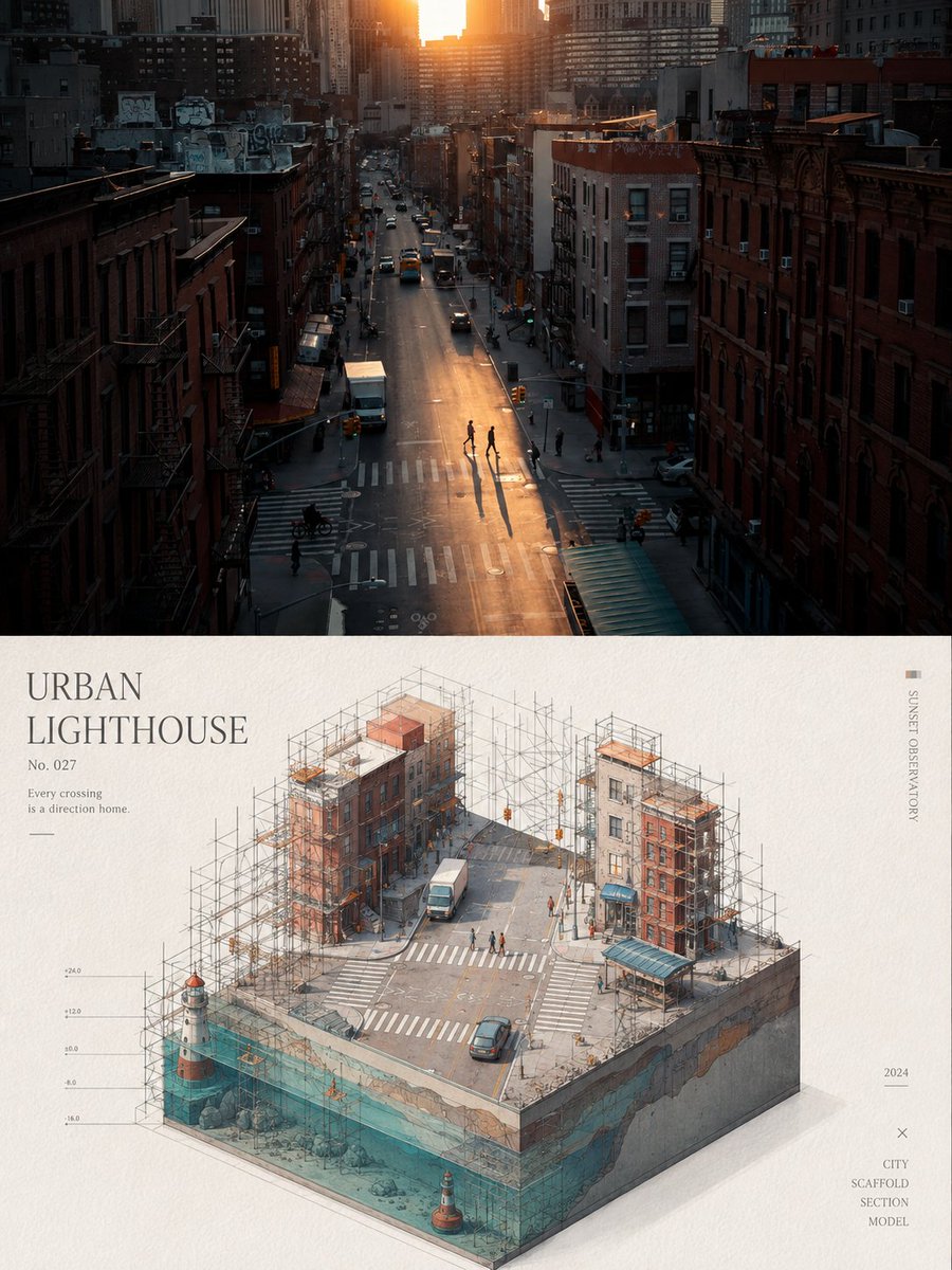 GPT2 x 脚手架 x Isometric x 美学提示词 x VOL.073 — visual result shared by @xiaoxiaodong01