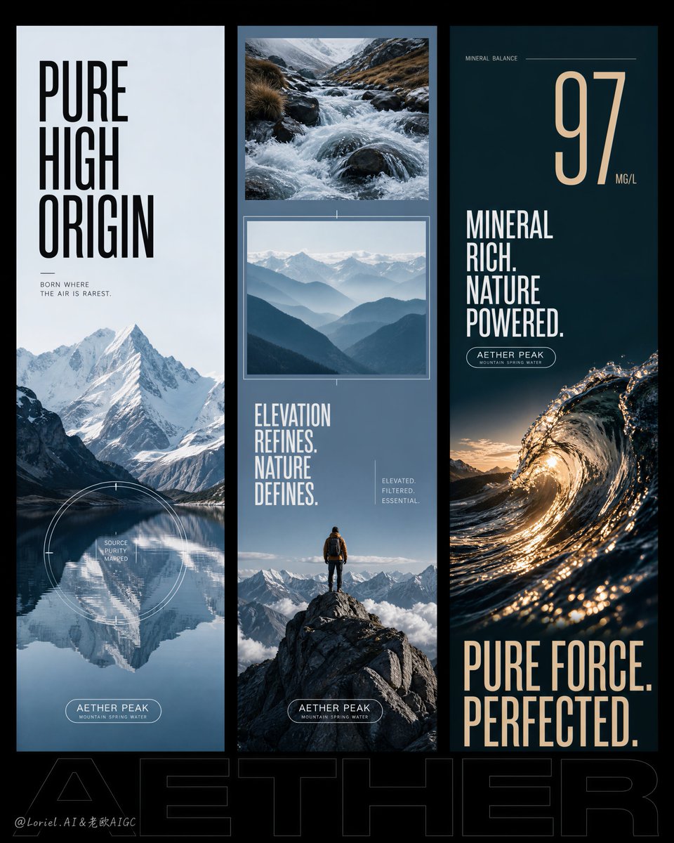 The smartest part is the restraint: the poster — visual result shared by @ou_zhen599