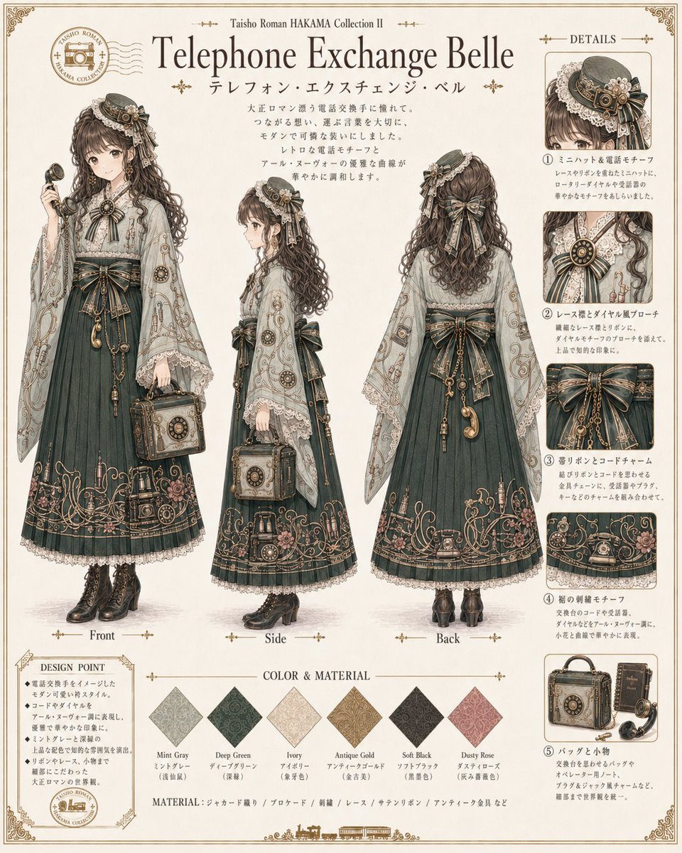 👗AI衣装デザイン図鑑👗 — visual result shared by @tarotaro_mgm