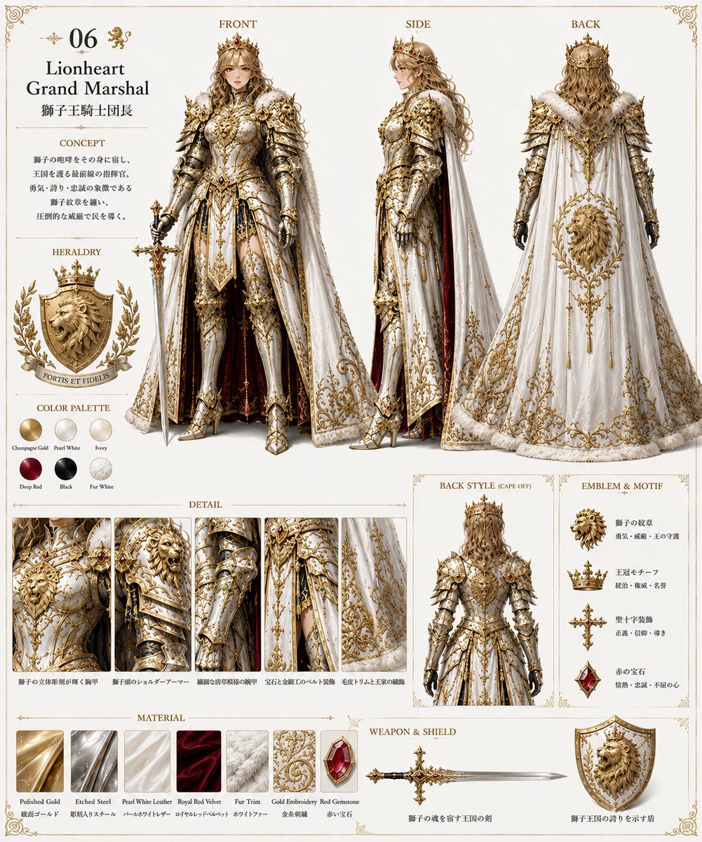 👗AI衣装デザイン図鑑👗 — visual result shared by @tarotaro_mgm