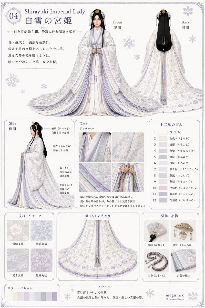 👗AI衣装デザイン図鑑👗 — visual result shared by @tarotaro_mgm