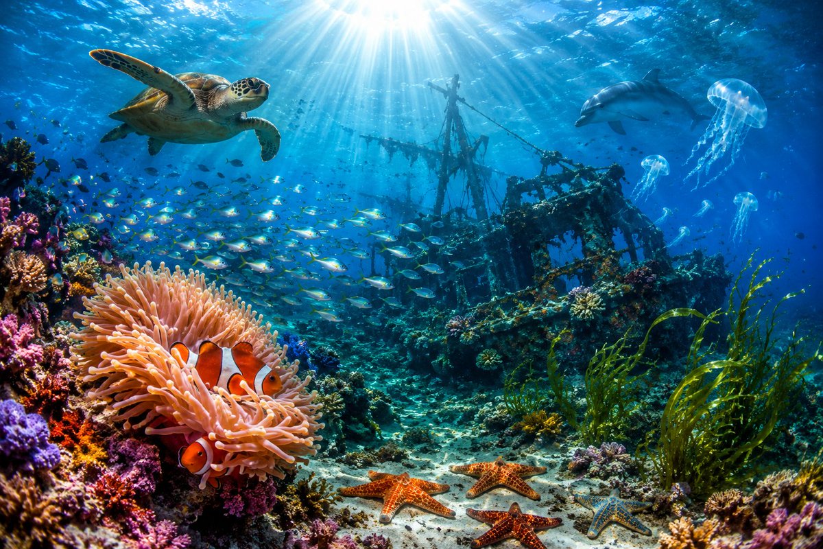 Amazing Aquatic Life Wallpaper — visual result shared by @WallPapers360