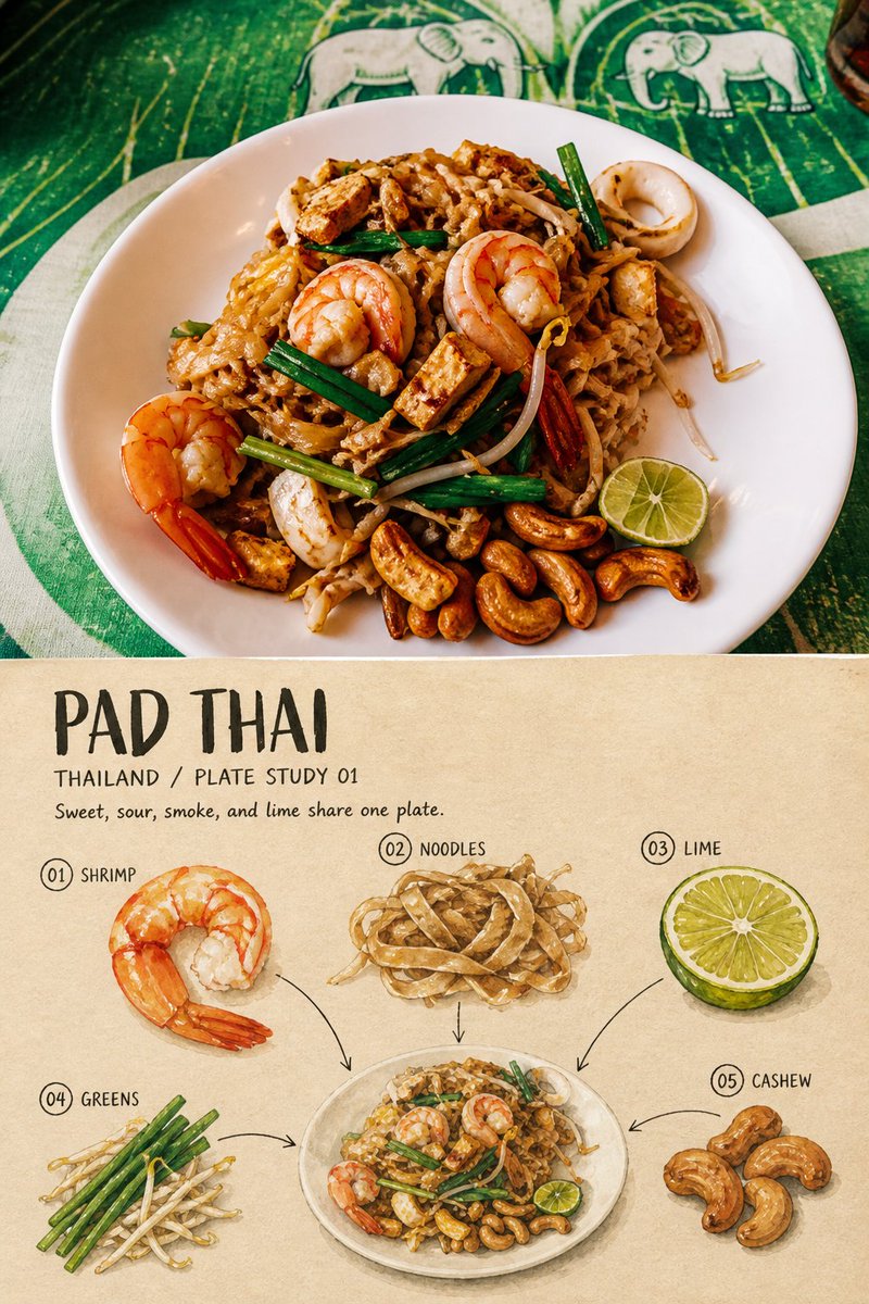 【食材观察旅行盘】拍美食plog有救了 — visual result shared by @Hamburgerai