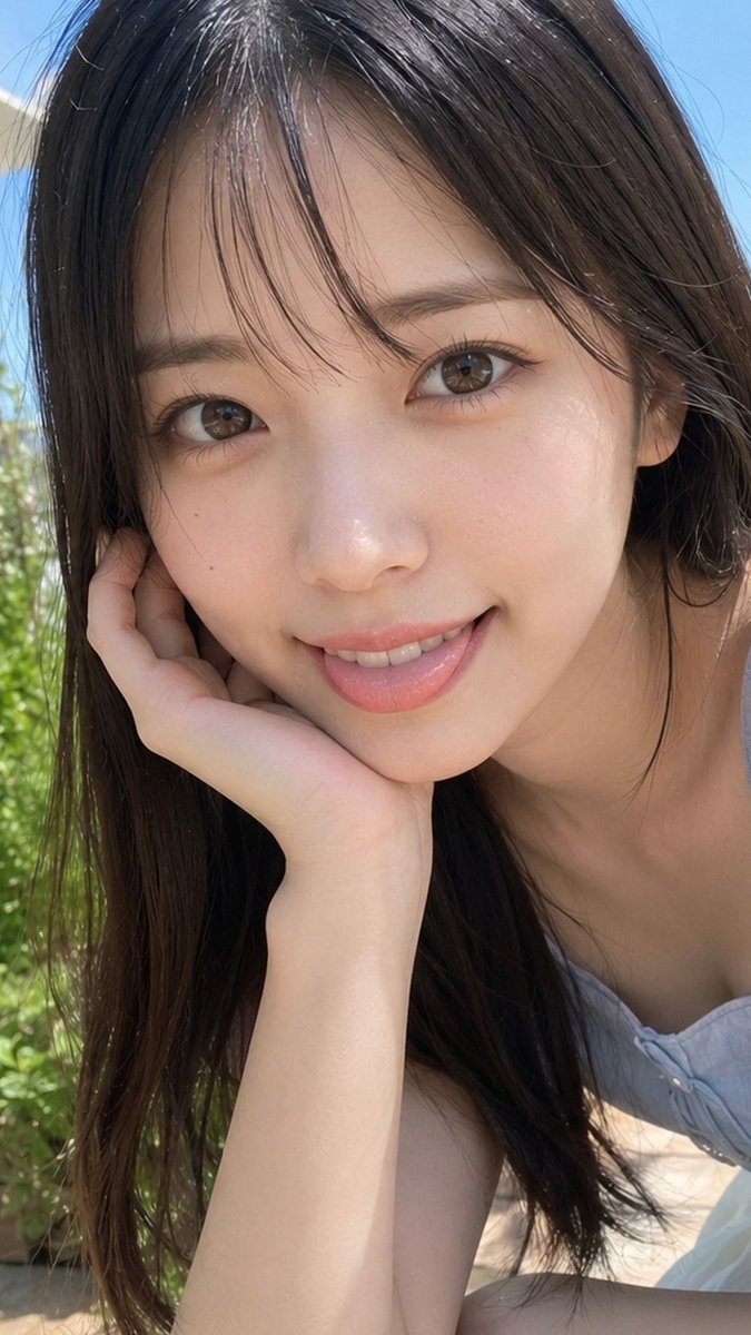 風が気持ちいいね — visual result shared by @AiPhotoDesigner