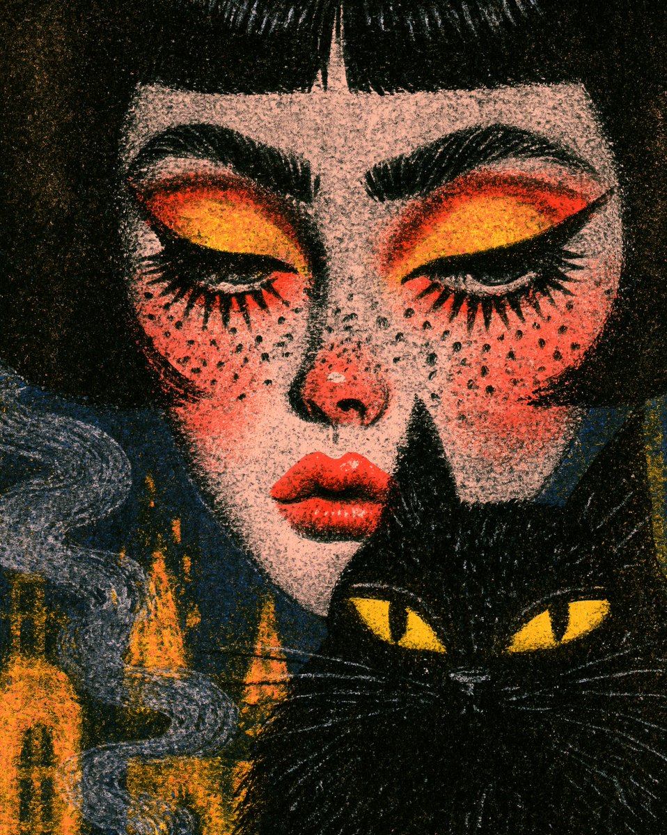 Happy Caturday — visual result shared by @heathergreen