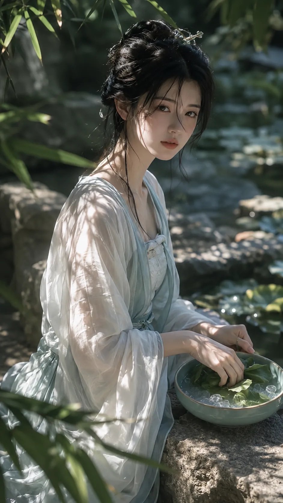 分享一组国风美女图,提示词放评论区里 — visual result shared by @jackzhang123vip