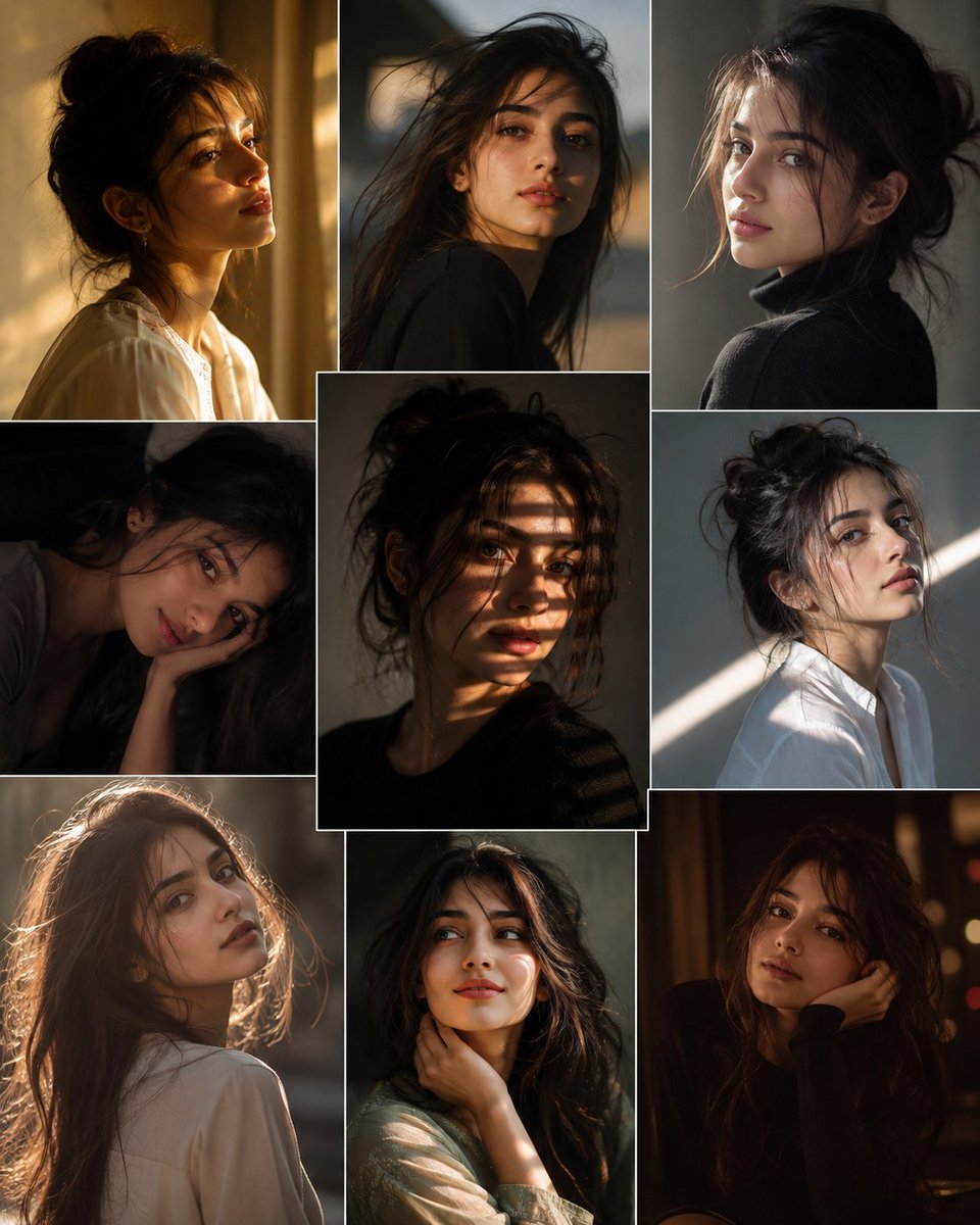 Sunlit moments captured in various moods. — visual result shared by @Minahil42298354