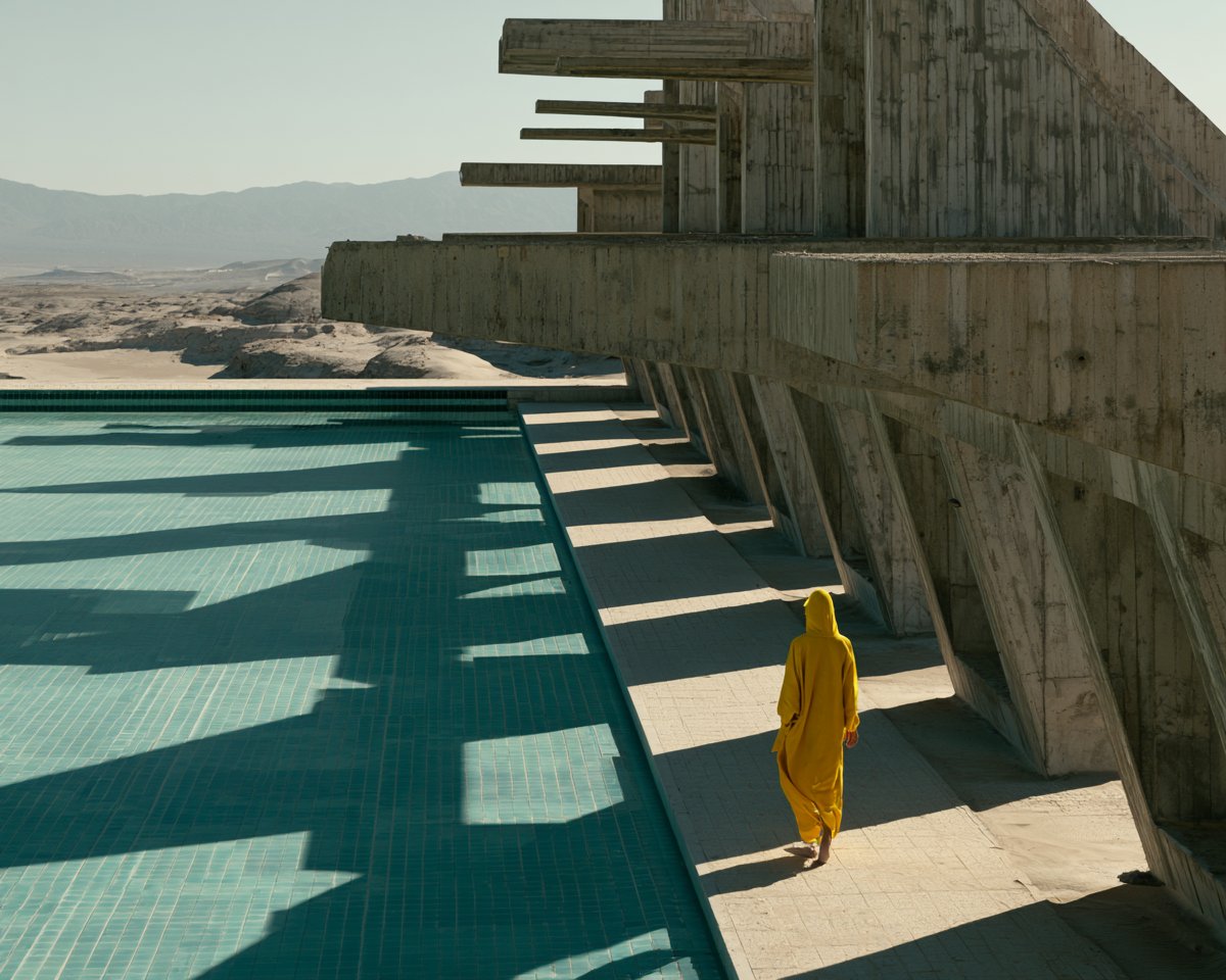 Sunday starts with hard architecture and one u — visual result shared by @tisch_eins