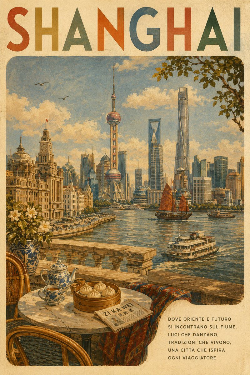 A vintage postcard, reimagined 🎏 — visual result shared by @Goodmanprotocol