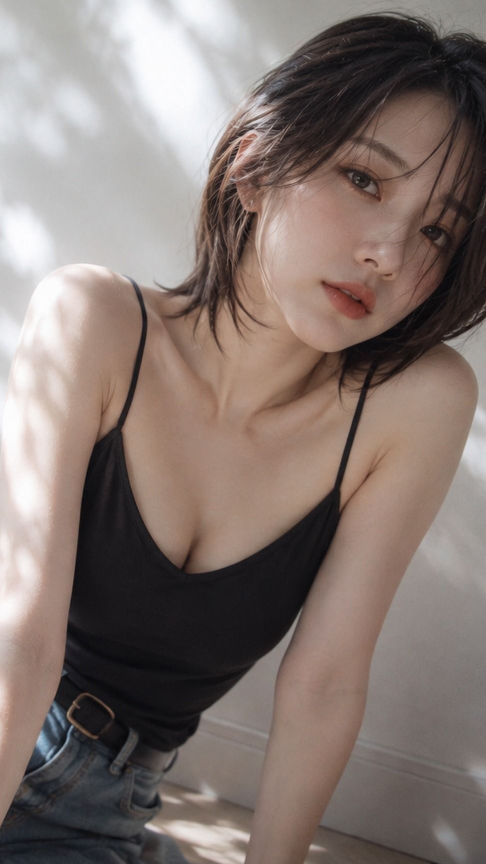 そんなに見つめ返されたら、目をそらせなくなるよ — visual result shared by @AiPhotoDesigner