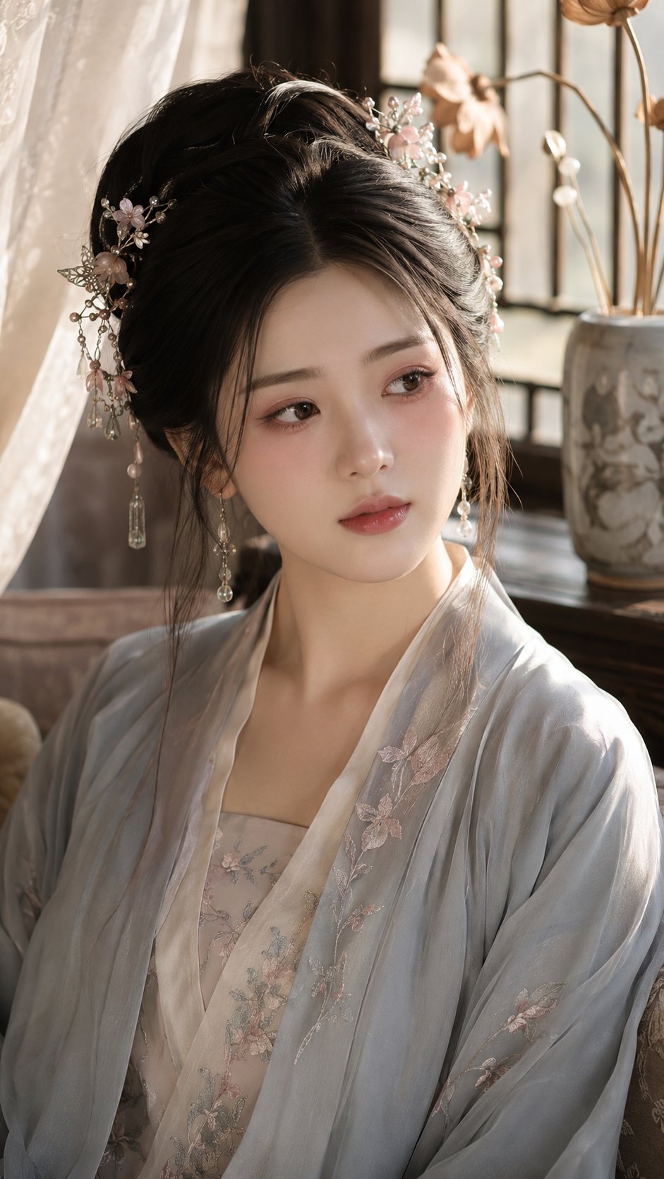 GPT Image 2生成古风人像:芙蕖照晚 — visual result shared by @liyue_ai